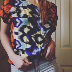 ♡ Tribal Pattern Blouse ♡